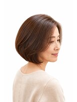 ペンシエロ(Pensiero) 【白髪染めの傷みを集中ケア】ツヤまとまりボブ