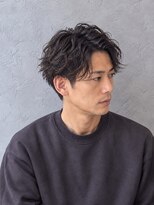 ラベルム バイ エーケー メンズ(La Belleme by AK for Men)&nbsp;大人の毛流れニュアンスパーマ