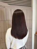 デフィ 都南店(defi) 大人可愛い艶髪ピンクブラウンロング