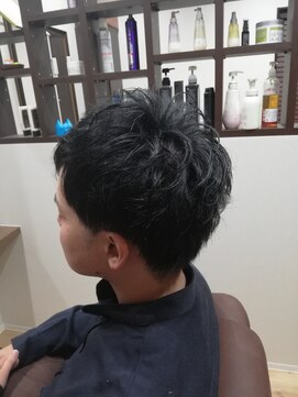 アローナ(Arona) トップポイントパーマツーブロック