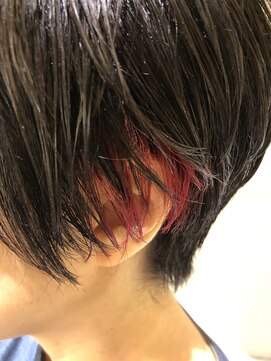 アスタ アヴェダ ASTA AVEDA 武蔵村山店 アクセントカラー