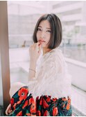 愛され外国人風ボブ