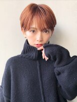 アルバム 渋谷パルコ(ALBUM)&nbsp;オレンジマッシュショート_厚めバングローライト_26908