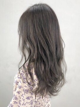 アルバム 銀座(ALBUM GINZA) オリーブグレージュ_ウェーブパーマフォギーベージュ_ba296541