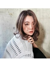 《大人可愛いふんわりナチュラルデザインでマイナス５歳》毛流れ＆ボリュームを意識したパーマも◎