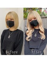 あるじゃんすー 池袋店&nbsp;ハニー×ホワイトミルク#シールエクステ#ビタミンカラー#池袋