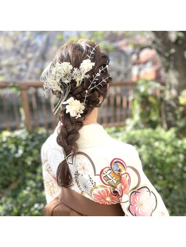 プリマ アンジュ 中目黒店(PRIMA ange) 卒業式 ハーフアップ ヘアセット ヘアアレンジ 中目黒