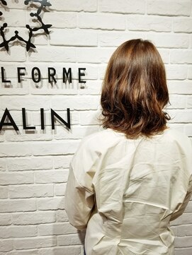ビューティー エールフォルム 浜松有玉店(BEAUTY YELLFORME) ゆるふわパーマ　くびれボブ