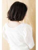 カバーヘア ブリス 川口(COVER HAIR bliss)&nbsp;オリーブグレージュ大人可愛い外ハネボブY川口20代30代40代