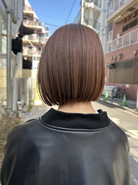 エース (ACE) 【ACE】切りっぱなしボブ×透明感カラー