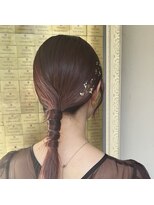 ベルベットヘア 千早店(Velvet hair)&nbsp;タイトヘアアレンジ【Shion】