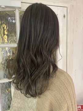 アイ 代々木公園(aye) ハイライト×オリーブベージュ