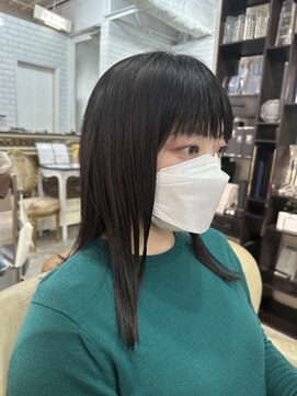 レガーレ(Legare) 髪質改善ストレートミディアムスタイル