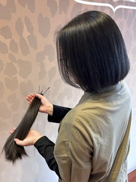 ディルガ ワッセ店(DILGA) ヘアドネーションカット