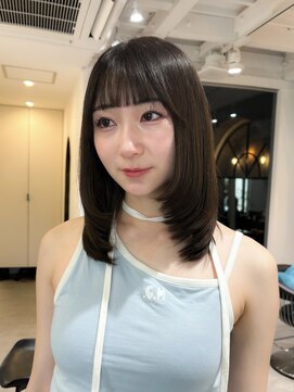 ロンドエニカ 大宮(Lond enika) 韓国ヘアレイヤーカットボブ縮毛矯正ブリーチなし大宮美容室