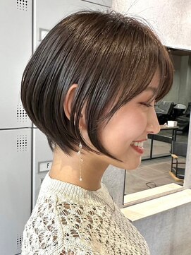 プルーヴ 秋葉原(prove) 30代40代大人女性/前髪ありショートボブ/ショートヘア/髪質改善