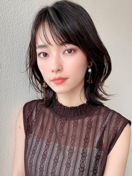 シルクレイ(Silk-lei)の写真/巻いてもおろしても可愛い！垢抜けレイヤーカット【銀座3分】