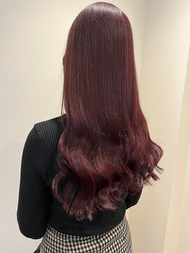 シェリ(Cheri) ブリーチなしでアメリカンチェリーピンク