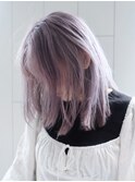 ミディアム美髪韓国ヘア顔周りレイヤーロング_ba399932