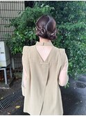 ヘアセット/ヘアアレンジ/タイトアレンジ/ツインヘアセット