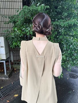 ノマド(nomad) ヘアセット/ヘアアレンジ/タイトアレンジ/ツインヘアセット