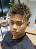 MEN‘S /ベリーショート×ハイライト /短髪 /フェード