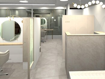 シアアルン 新小岩店(SHEER alun)の写真/【2025.10.1 移転OPEN★】新しくなった〈SHEER alun〉洗練された上質空間で皆様のお越しをお待ちしてます。