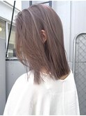 渋谷ブリーチカラーハイトーンカラータッセルボブピンクブラウン