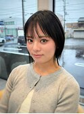 黒髪ボブ＆バング可愛いボブ☆圧倒的技術のボブヘアー