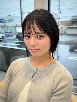 バーチミシマ(BIRCH mishima) 黒髪ボブ＆バング可愛いボブ☆圧倒的技術のボブヘアー