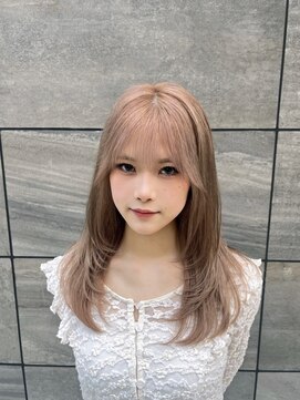 ティグルフォーヘア(TIGRE for hair) ピンクベージュ/ケアブリーチ