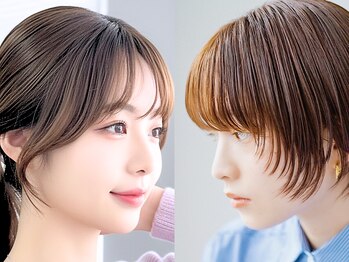 ジプソ 池袋西口(Gypso)の写真/小顔に見せたい大人女性必見。顔周りのカットで第一印象の美人度アップ！