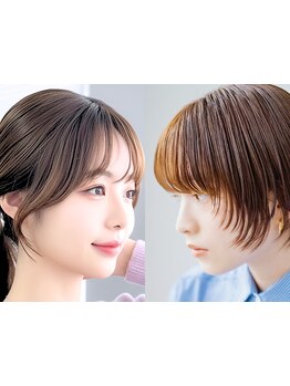 小顔に見せたい大人女性必見。顔周りのカットで第一印象の美人度アップ！