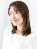 ドクターズサロン LAB 小山店&nbsp;アースカラー伸ばしかけツヤ髪レイヤーカットj小山20代30代40代