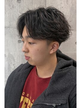 アンダーバーホワイト 南海難波店(_WHITE) フェザーパーマ