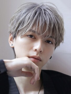 オーシャントーキョー サニー 原宿(OCEAN TOKYO Sunny) ミルクティーベージュニュアンスパーマ韓国マッシュグレー