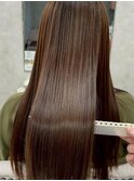 圧倒的艶感の美髪ストレートロング