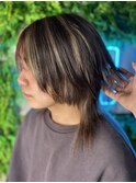 イメチェンヘアスタイル/ピンクベージュ/アンブレラカラー渋谷