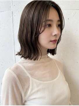 リコ ヘアアンドリラクゼーション 名駅店(LICO HAIR&RELAXATION) ボブ/髪質改善/オリーブベージュ/名古屋