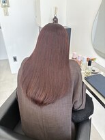 ソア バイ リコヘアーうるま(SOAR by lico hair Uruma)&nbsp;ダークパープル/ナチュラルショート/ミルクブラウン/夏/うるま