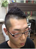 フロントアシンメトリーソフトモヒカン
