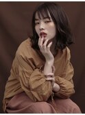 【yu-ma】　アンニュイウェーブ　ボブスタイル　A/W 19