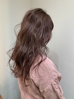 ラ メール ヘア デザイン(La mer HAIR DESIGN)&nbsp;派手すぎないピンクブラウン