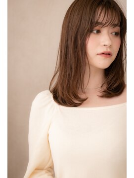 カバーヘア ブリス 戸田公園西口店(COVER HAIR bliss) ピンクベージュニュアンスワンカール302Z戸田公園20代30代40代