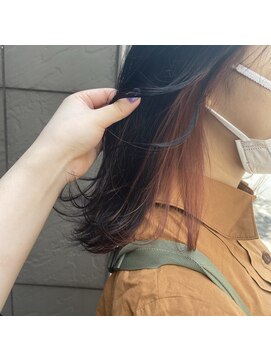 ネオリーブルカ 御茶ノ水店(Neolive Luca) オレンジインナーカラー