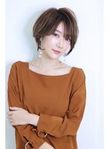 ひし形美髪ショート・束感ショート