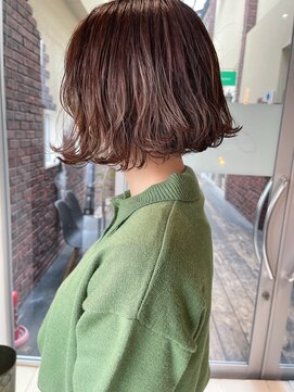 オーイット(ooit) ＊ウェーブボブ×グレージュカラー＊