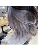 ラウル(Laulu)&nbsp;チラ見せホワイト♪インナーホワイト/外国人風カラー