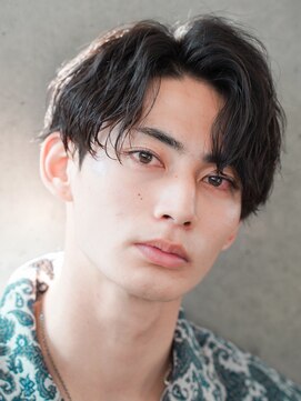 アルファ 新宿(alpha) フェザーパーマ/刈り上げセンターパート/サーフカール[新宿]