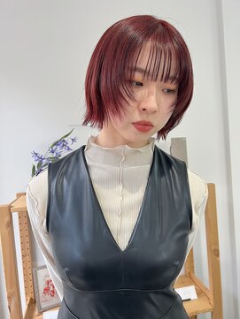 ディッシィ 立川(D'ICI) FUMI~個性派ワインレッドカラー